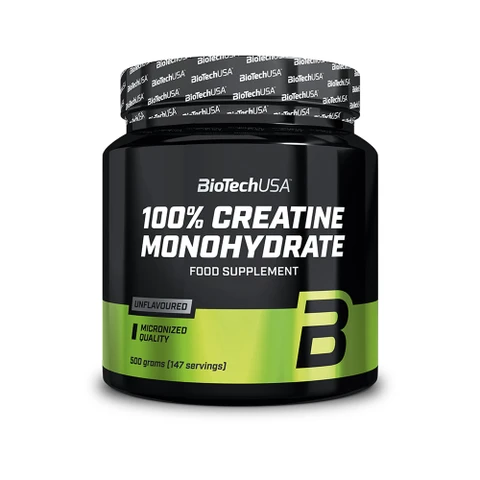 BioTech 100% Creatine Monohydrate 500 g unflavoured
