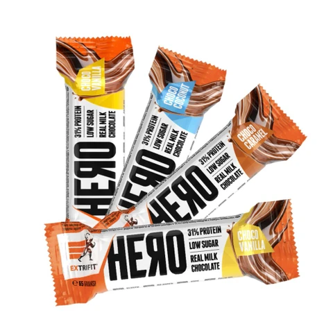 AKCE 3+1 ZDARMA Extrifit Hero Protein Bar 31% 65 g