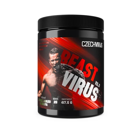 Czech Virus Beast Virus V2.0 417,5 g sour apple and raspberry