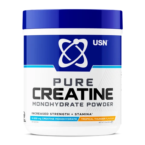 USN Pure Creatine Monohydrate Powder 500 g tropical thunder