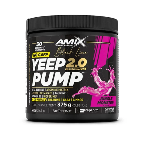 Amix Black Line Yeep Pump No Caff 2.0 375 g jungle monster
