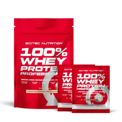 Special Offer Scitec Nutrition 100% WP Professional 500 g + FREE 2x sample