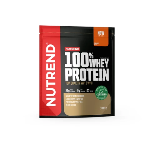 Nutrend 100% Whey Protein 1000 g orange