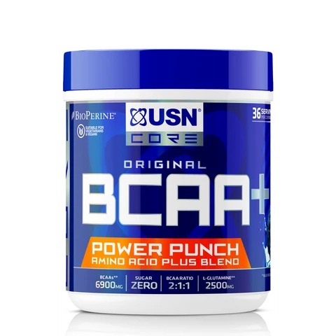 USN BCAA Power Punch 400 g blue raspberry