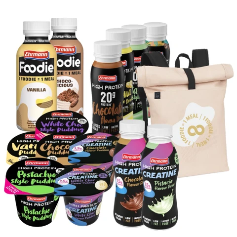 Special Offer Limited Ehrmann Protein Pack + FREE Backpack