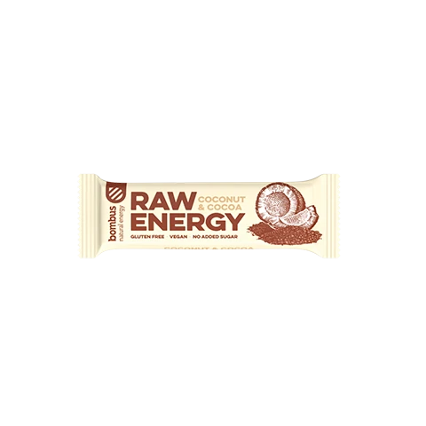 Bombus Raw Energy 50 g coconut cocoa