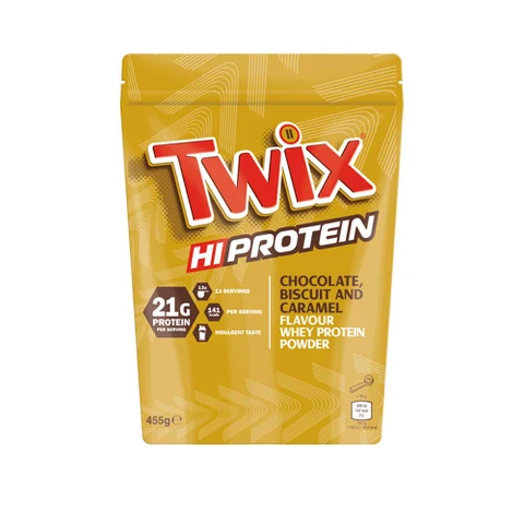 Twix Hi Protein 455 g chocolate biscuit caramel