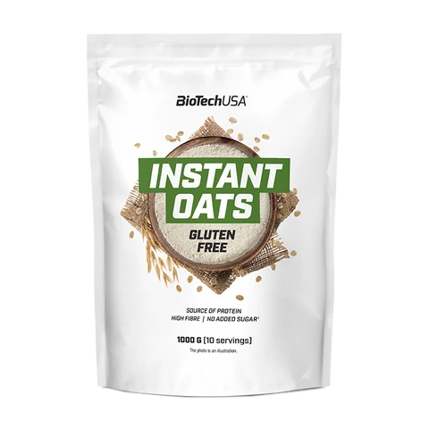 BioTech Instant Oats Gluten Free 1000 g