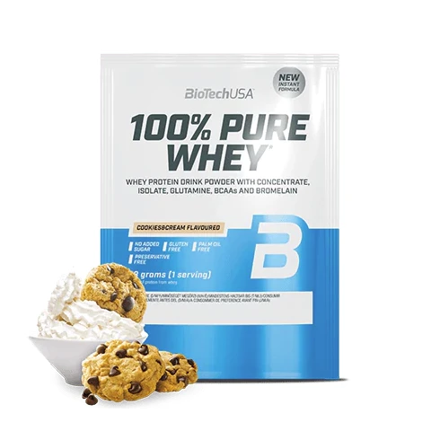 BioTech 100% Pure Whey 28 g cookies cream