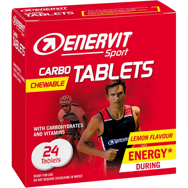 Enervit Carbo Tablets 24 tbl citron