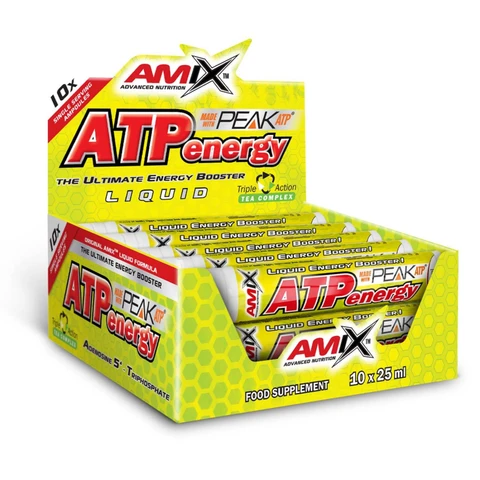 Amix ATP Energy Liquid 10 x 25 ml lemon