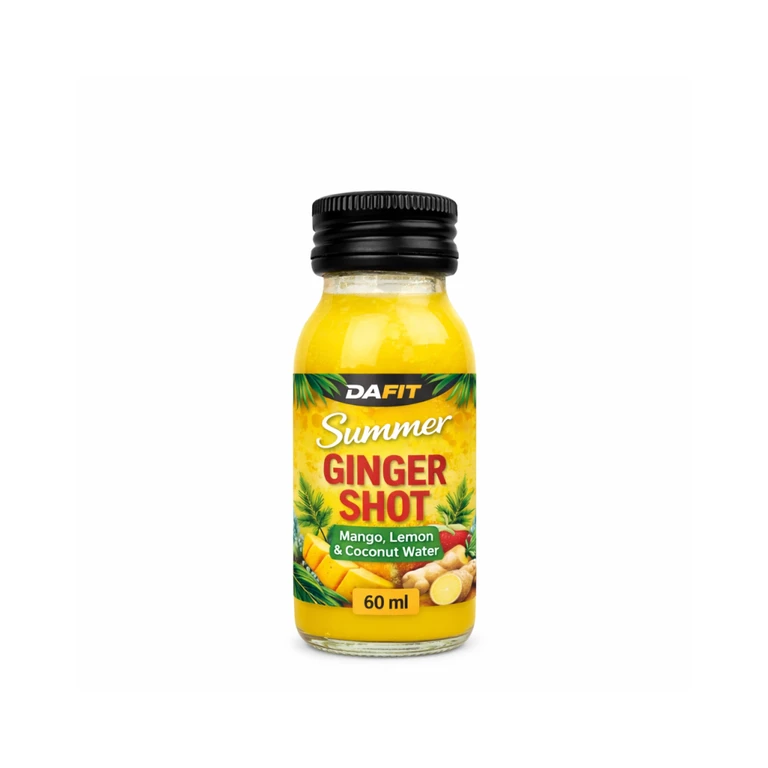 Dafit Summer Ginger Shot 60 ml mango lemon coconut water