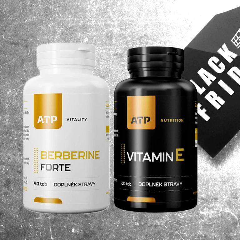 AKCE ATP Vitality Berberine Forte 90 tob + ZDARMA Vitamin E 60 tob