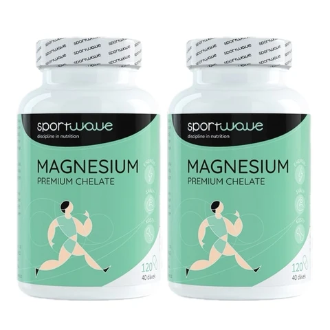 AKCE 1+1 SportWave® Magnesium Premium Chelate 120 cps