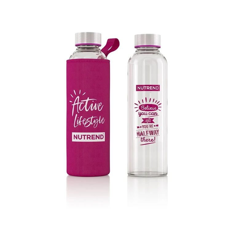 Nutrend Skleněná láhev s obalem 500 ml