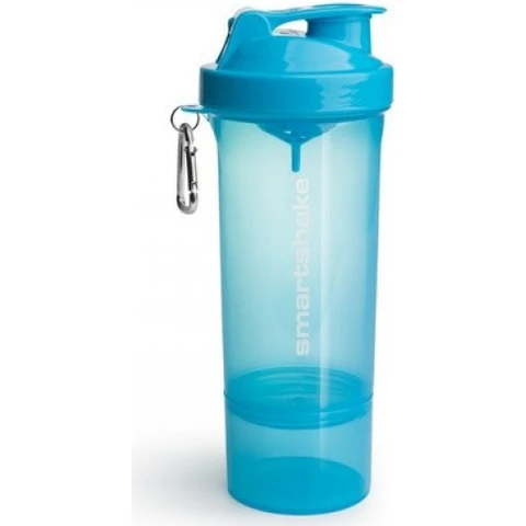 Šejkr Smartshake Slim 400 +100 ml neon blue