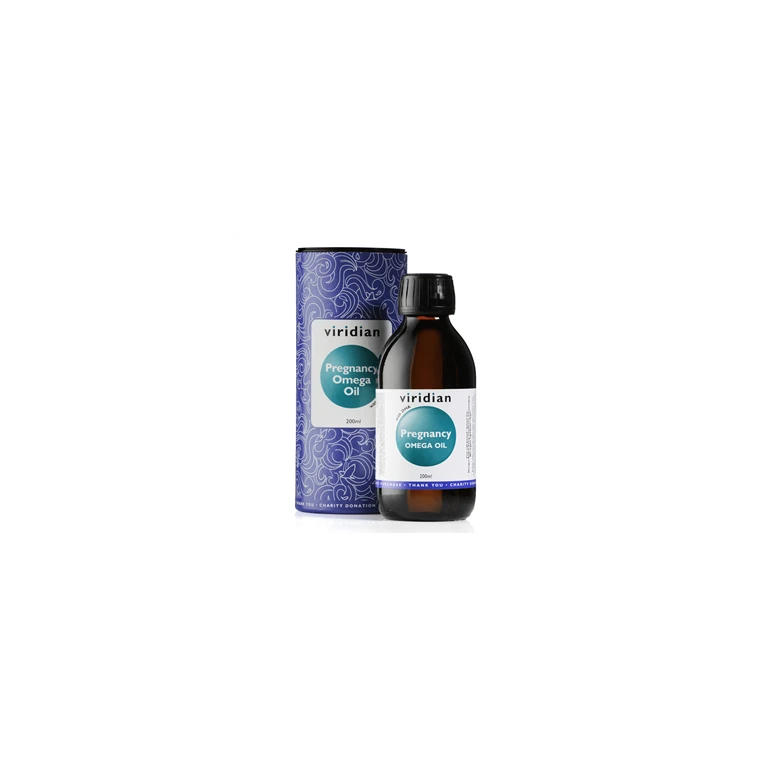Viridian Pregnancy Omega Oil 200 ml (Směs olejů pro těhotné poskytující omega 3, 6 a 9)