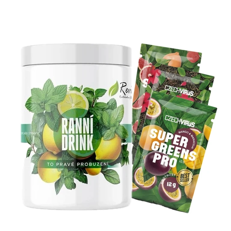 Special Offer Revix Morning Drink 250 g + FREE 3x Super Greens 12 g