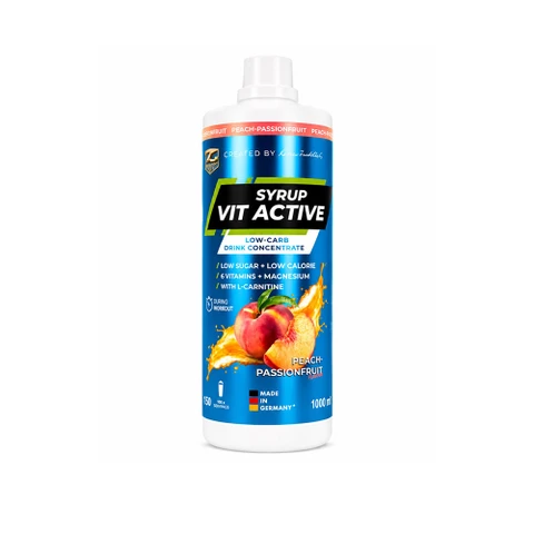 Z Konzept Vit Active Syrup Low Carb 1000 ml peach passionfruit