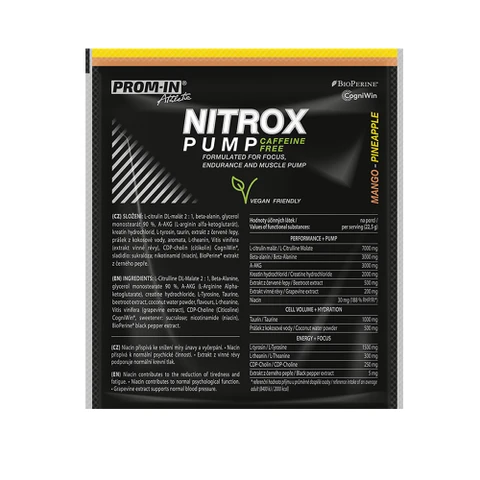Prom-In Nitrox Pump Caffeine Free 22,5 g