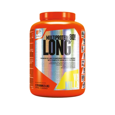 Extrifit Long 80 Multiprotein 2270 g vanilla