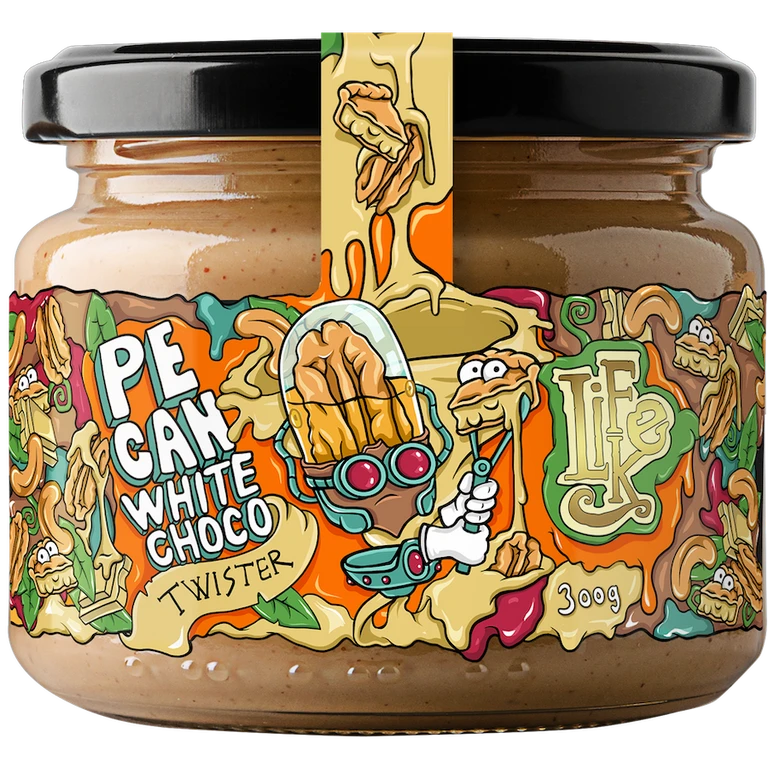 LifeLike Twister 300 g pecan white choco