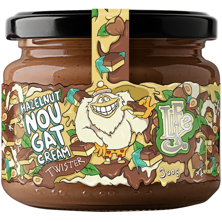 LifeLike Twister 300 g hazelnut nougat