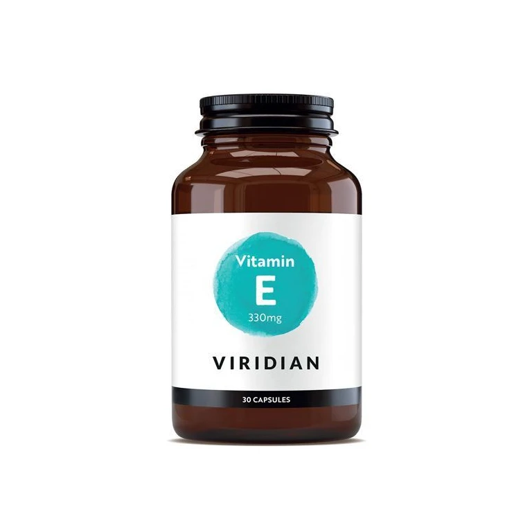 Viridian Vitamin E 330 mg 400 IU 30 cps