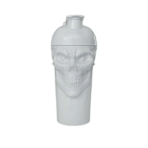 JNX Sports The Curse Skull Shaker grey pink 700 ml