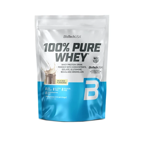 BioTech 100% Pure Whey 400 g milk rice