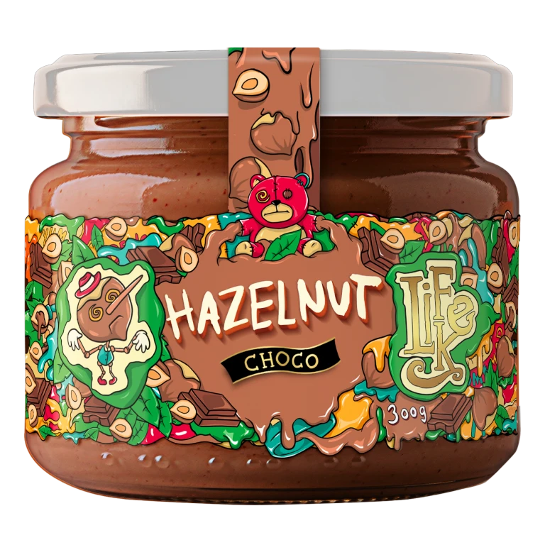 LifeLike Hazelnut 300 g choco