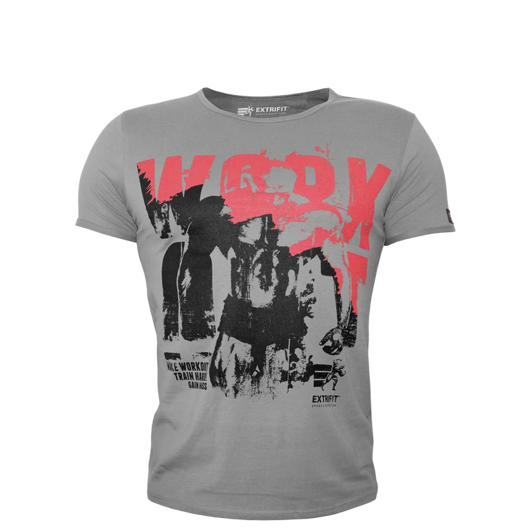 Extrifit T-shirt 36 Workout grey