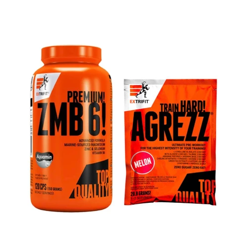 Special Offer Extrifit ZMB 6! Premium! 120 cps + FREE Agrezz 20,8 g