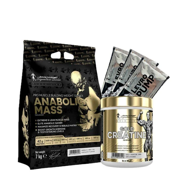Special Offer Kevin Levrone Levrone Mass 7000 g + Gold Creatine 300 g + FREE 3x sample