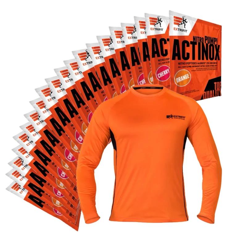 Special Offer 20x Extrifit Actinox 30 g + FREE Men's T-Shirt