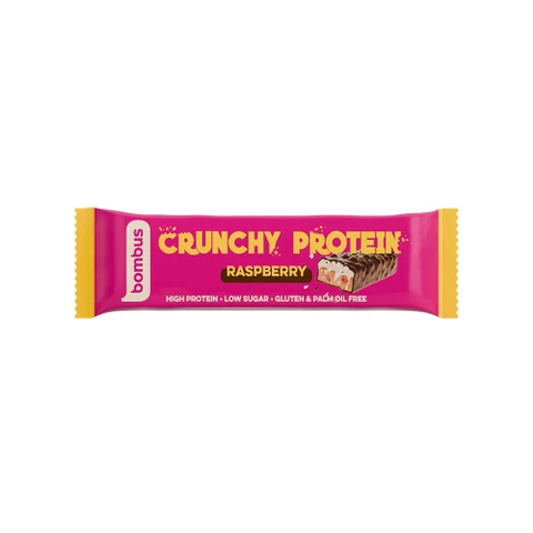 Bombus Crunchy Protein 50 g raspberry