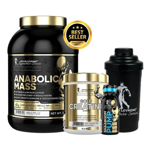 Special Offer Kevin Levrone Levrone Mass 3000 g + Creatine 300 g + FREE Shaker + 1x sample