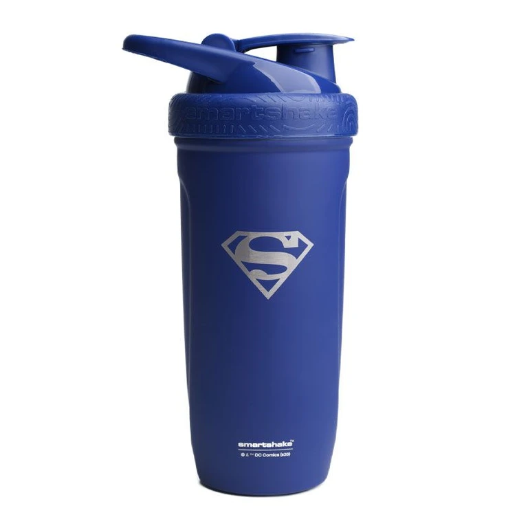 SmartShake™ Šejkr Reforce DC 900 ml Superman blue (nerez)