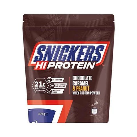 Snickers Hi Protein 875 g chocolate caramel peanut