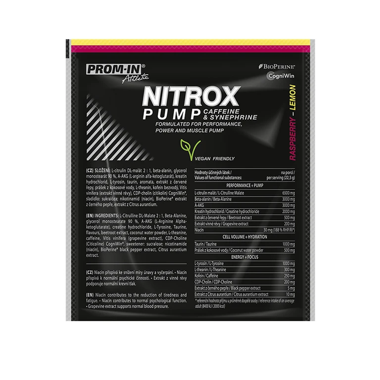 Prom-In Nitrox Pump Caffeine Synephrine 22,5 g