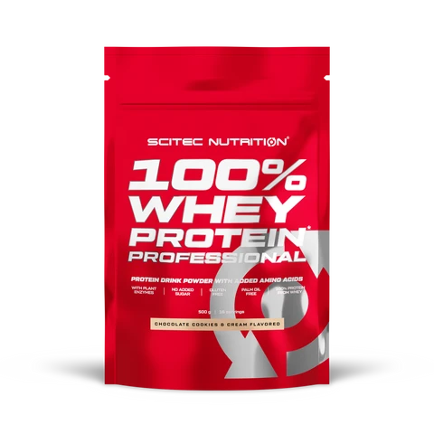 Scitec Nutrition 100% WP Professional 500 g chocolate cookie cream