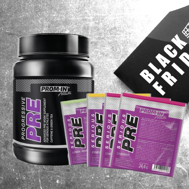 AKCE Prom-In Progressive PRE 750 g + ZDARMA 4x Serious PRE 24,4 g
