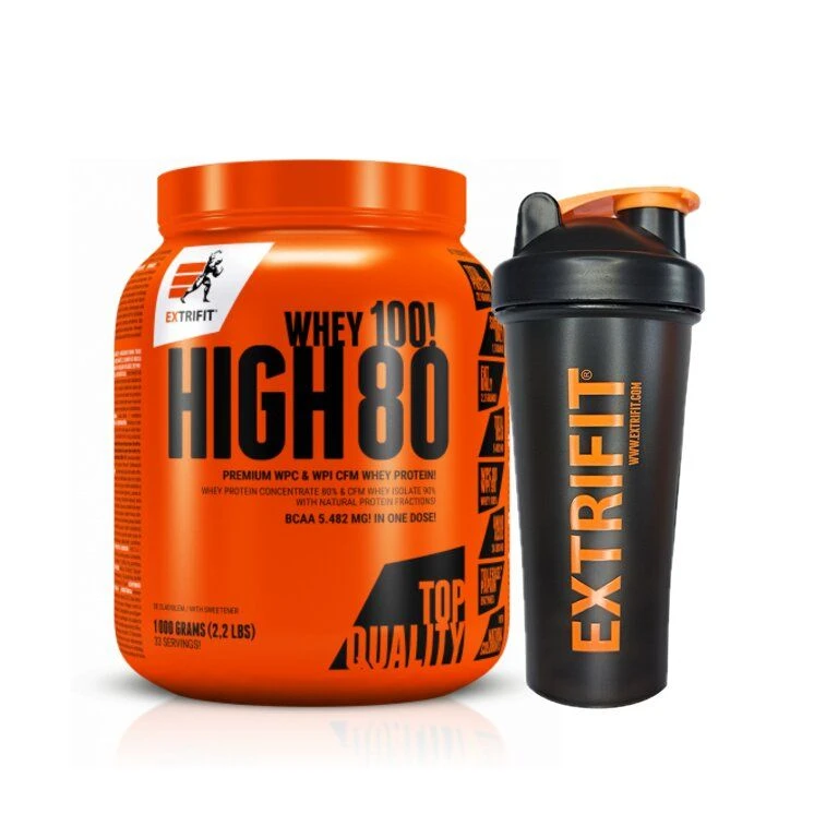 Special Offer Extrifit High Whey 80 1000 g + FREE Shaker 600 ml