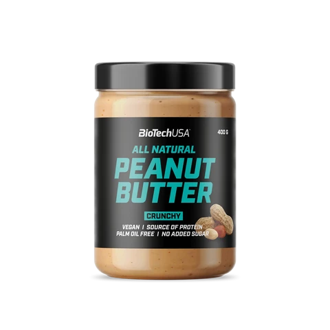 BioTech Peanut Butter 400 g crunchy