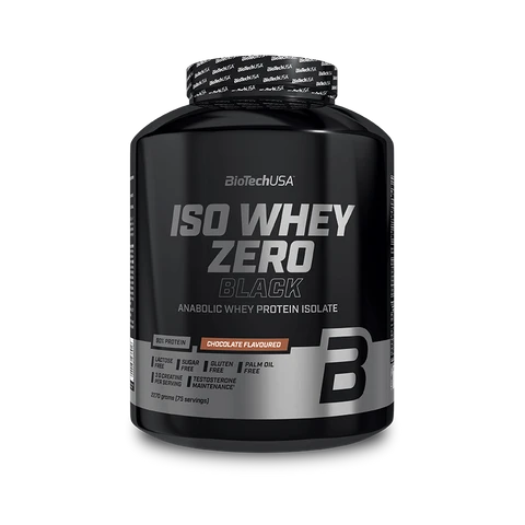 BioTech Iso Whey Zero Black 2270 g chocolate