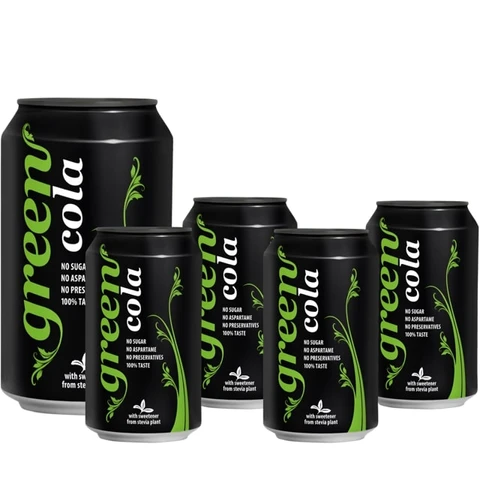 AKCE 4+1 Green Cola Company Green Cola 330 ml