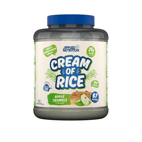 Applied Nutrition Cream Of Rice 2000 g apple crumble