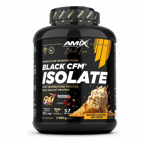 Amix Black Line Black CFM Isolate 2000 g salted caramel ice cream