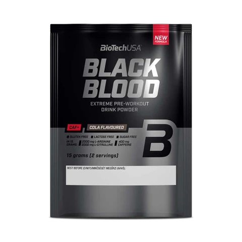 BioTech Black Blood CAF+ 15 g cola