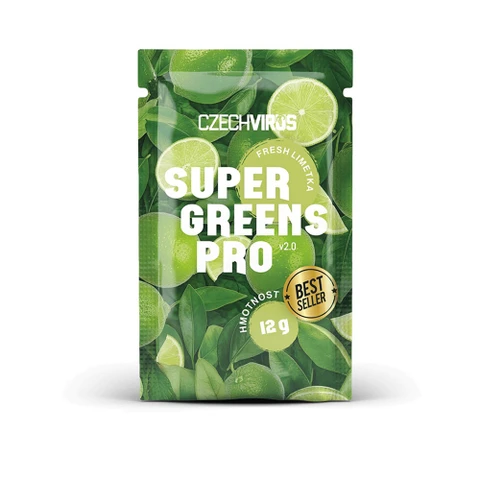 Czech Virus Super Greens Pro V2.0 12 g fresh lime
